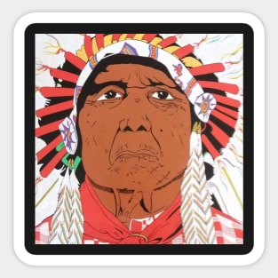 Cherokee Chief Sticker